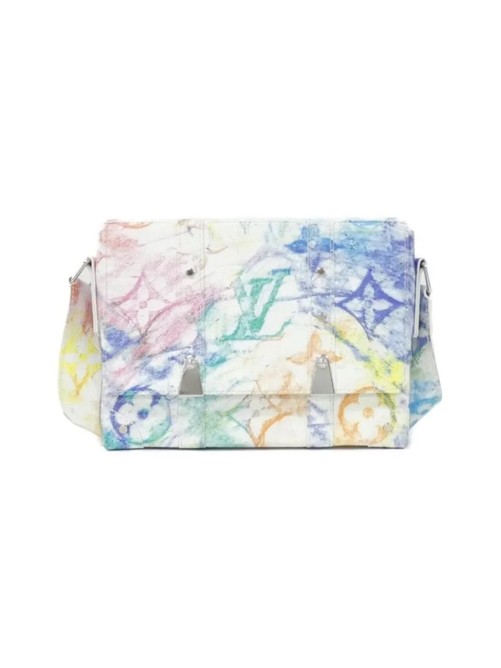 Louis Vuitton Monogram Pastel Color's Trunk Messenger PM